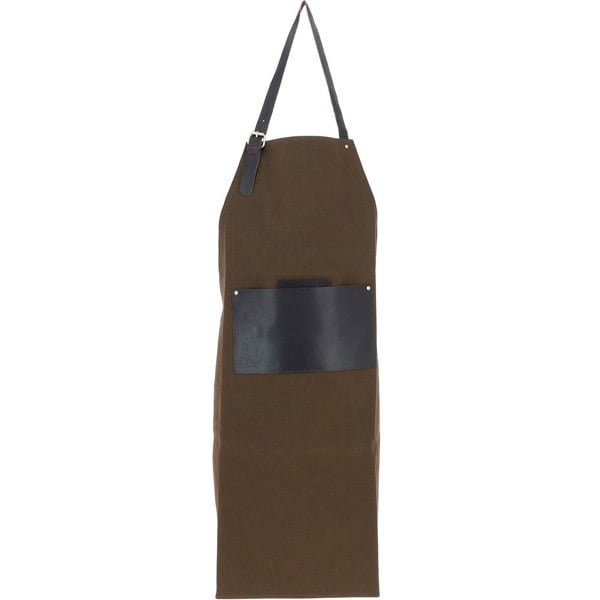 Exquisite Leather X Canvas Apron: fen-760
