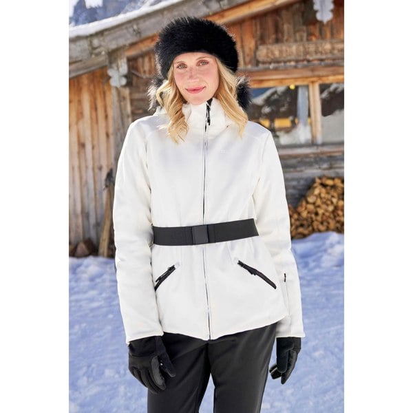 Mountain Warehouse Womens Swiss RECCO Ski Jacket - White