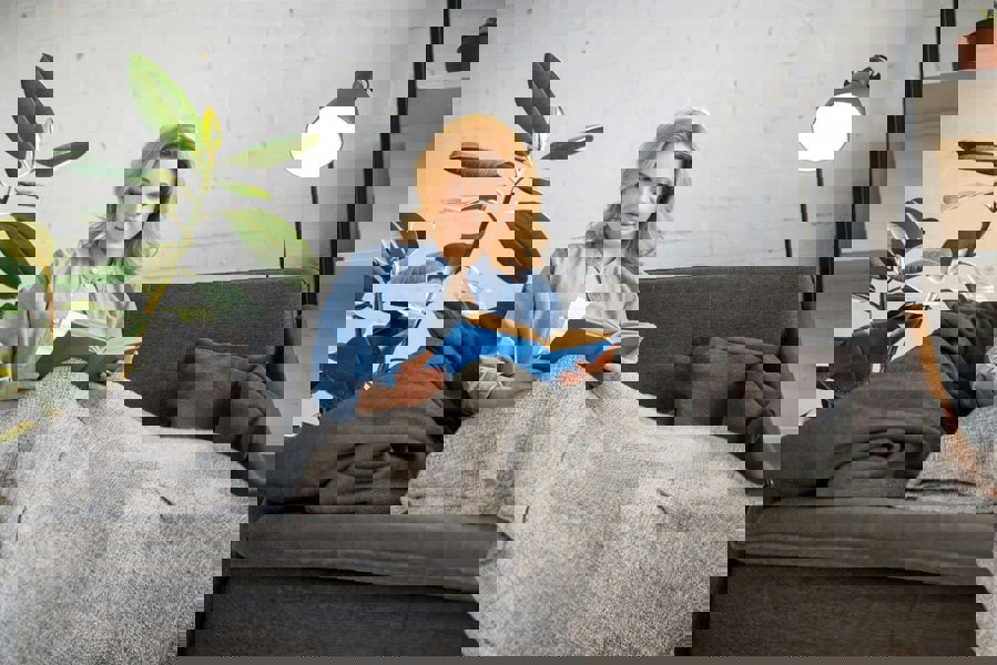 Emma Barclay Darcy Tassel Dove Grey Blanket/Throw