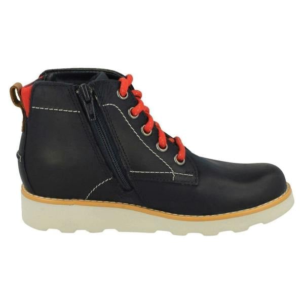 Clarks Boys Clarks Lace Up Detailed Boots Crown Hike K
