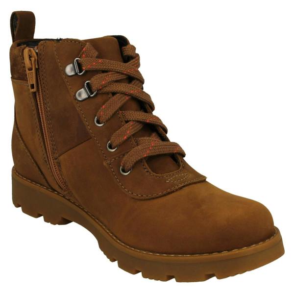 Clarks Boys Clarks Casual Ankle Boots Heath Go GTX K
