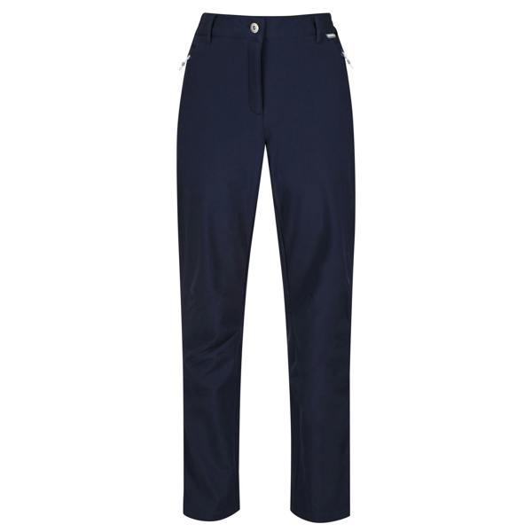 Regatta Great Outdoors Womens/Ladies Geo Softshell II Long Leg Trousers - Navy - 