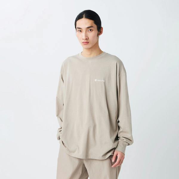 Snow Peak Soft Cotton Relaxed Long Sleeve T-Shirt