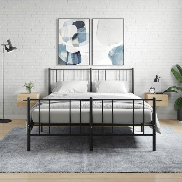 Berkfield Wall-mounted Bedside Cabinets 2 pcs Sonoma Oak 35x35x20 cm