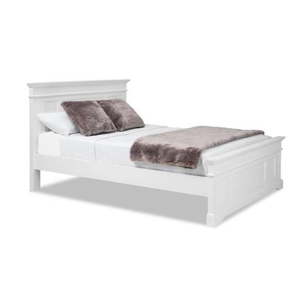 Gainsborough White Wooden Bed Frame 4ft6, 5ft Hamptons Style