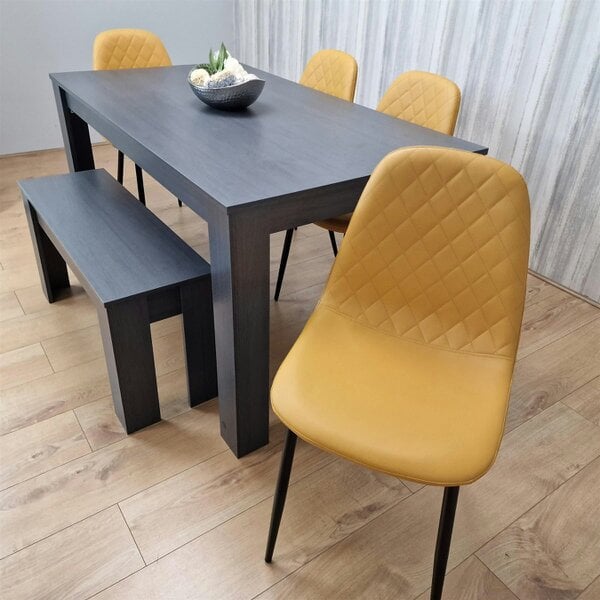 Kosy Koala Dining Table Set with 4 Chairs Dining Room, Kitchen table set of 4, and Bench