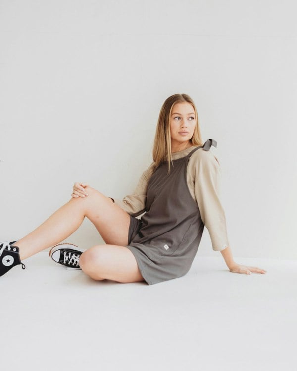 Betsy Midnight Grey Playsuit- image 7