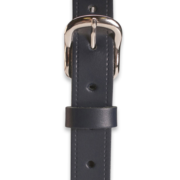 Hawkdale UK Made Mens Leather Belt 1" Thin