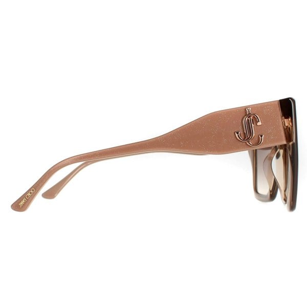 Jimmy Choo Sunglasses ELENI/G/S FWM HA Nude Brown Gradient