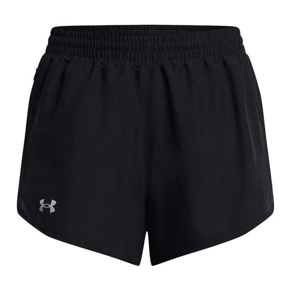 Under Armour Womens/Ladies Fly By Running Shorts - Black - 