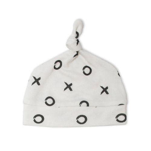 Lulujo - Hello World Bamboo Hat and Swaddle Gift Set - Hugs & Kisses