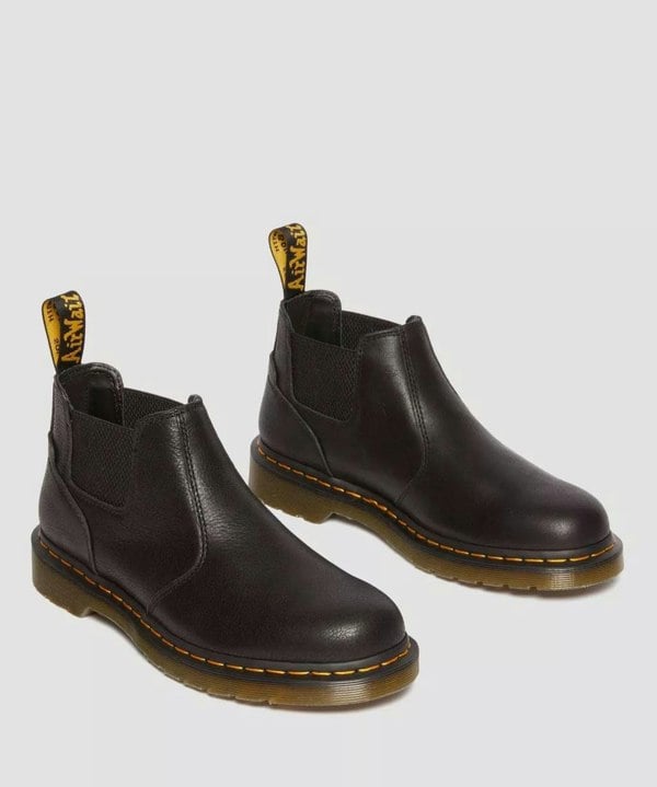 Dr. Martens 2976 Lo AR Rogue Leather Black Boots