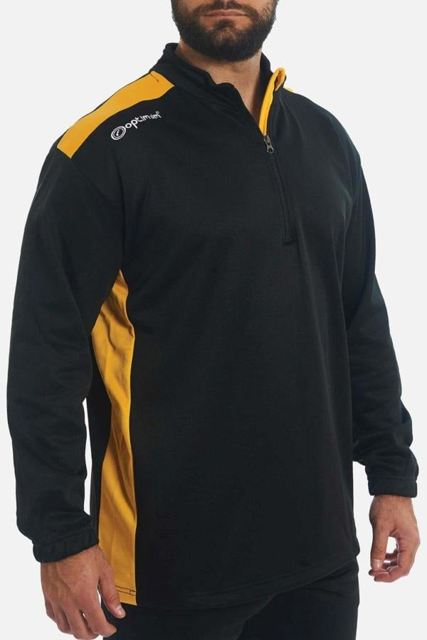Tempo Sports 1/4 Zip Mid Layer – Thermal, Quick-Dry, Lightweight - Optimum