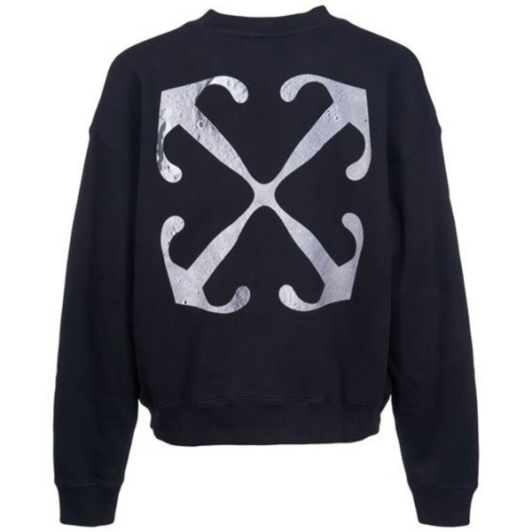 Off-White Lunar Arrow Skate Fit Sweatshirt - Black