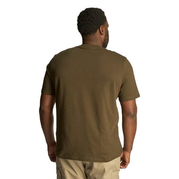 Lyle & Scott Mens Plain Plus T-Shirt - Olive