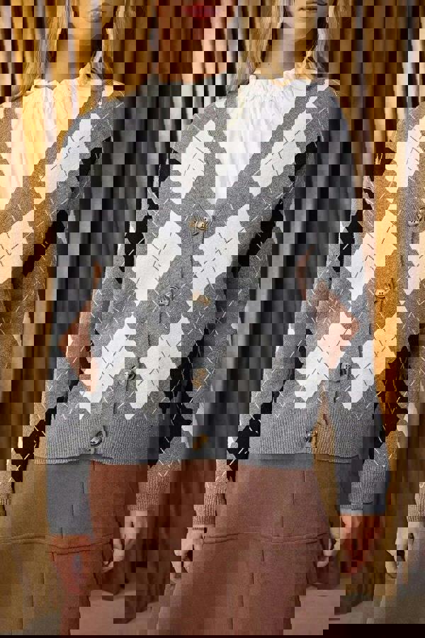 WOVCOR Premium Yarn Knit Cardigan