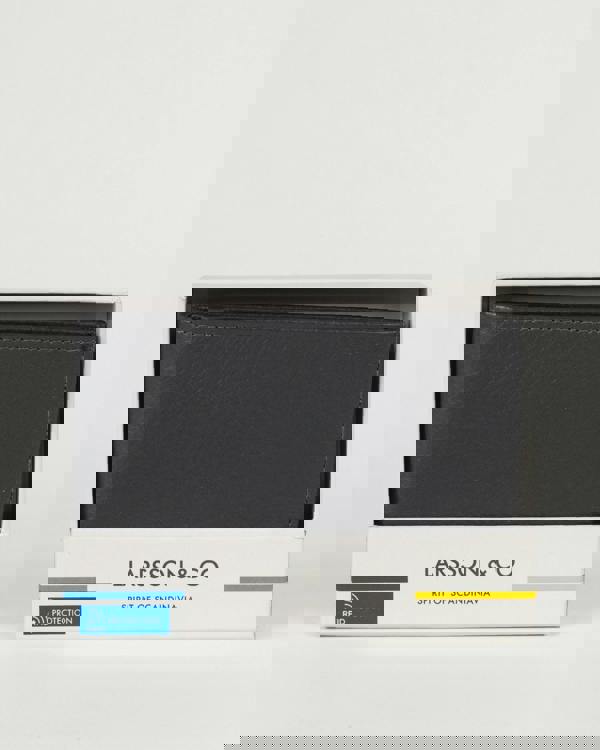 Larsson & Co Textured Leather Wallet