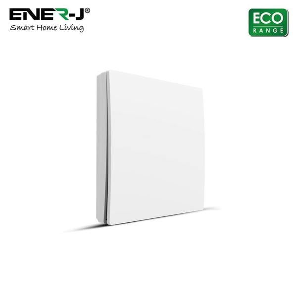 ENER-J Enerj 1 Gang Wireless Kinetic Switch White Body with 1 Non Dimmable 5A RF Receiver Eco Range