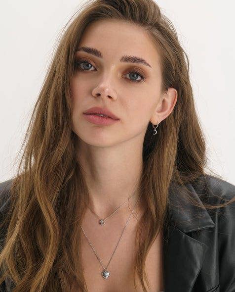 Rose Gold Dainty Circle Necklace - Necklaces - Elk & Bloom