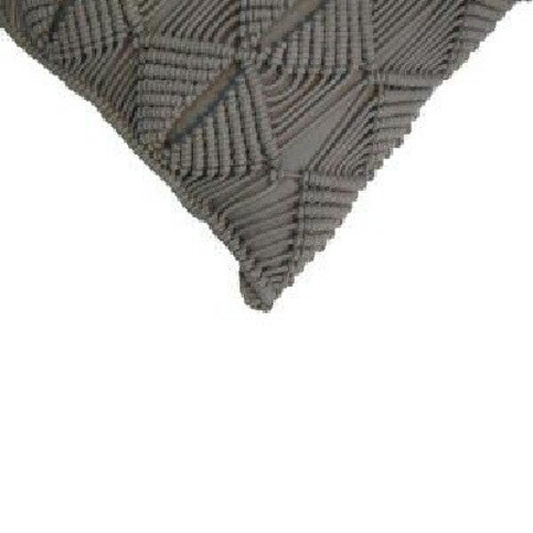 Wyld Haus Set of 2 Rochefort Grey  Handwoven Cushion Covers