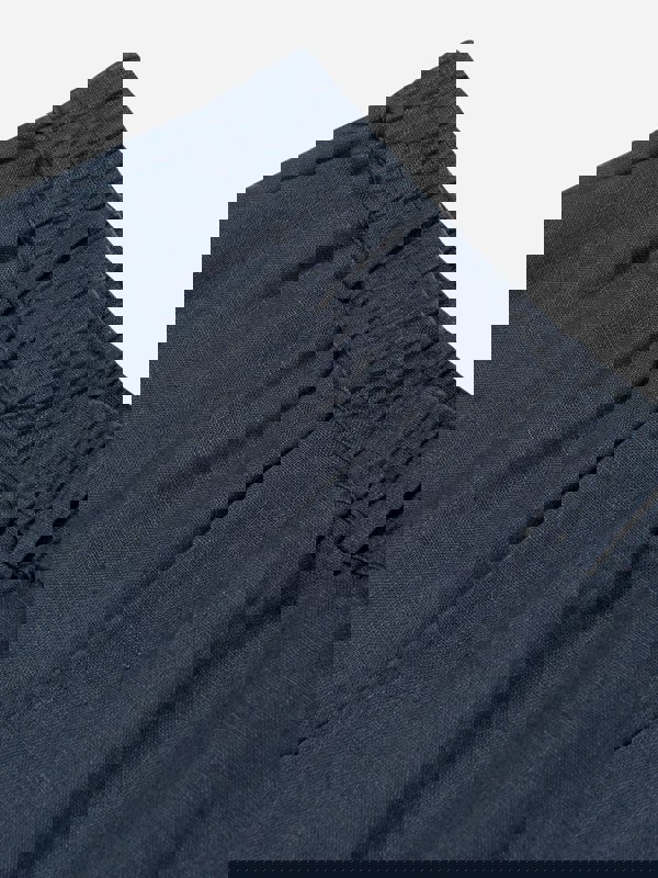 Trussardi Boys Nauta Linen Bermuda Shorts in Blue