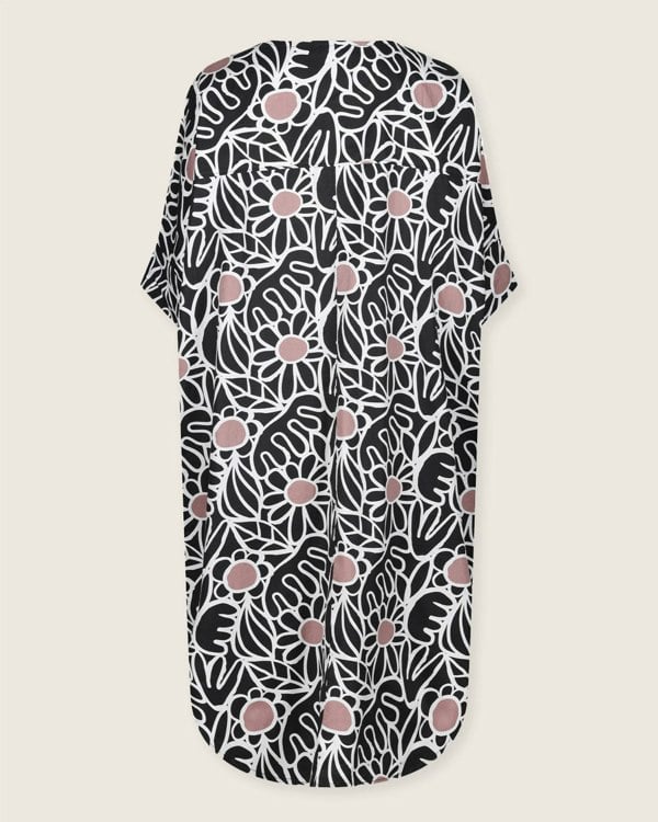 Nina Multicolour Floral Print Midi Dress- image 6