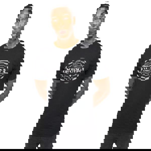 Crosshatch Mens Traptons T-Shirt - Black - 