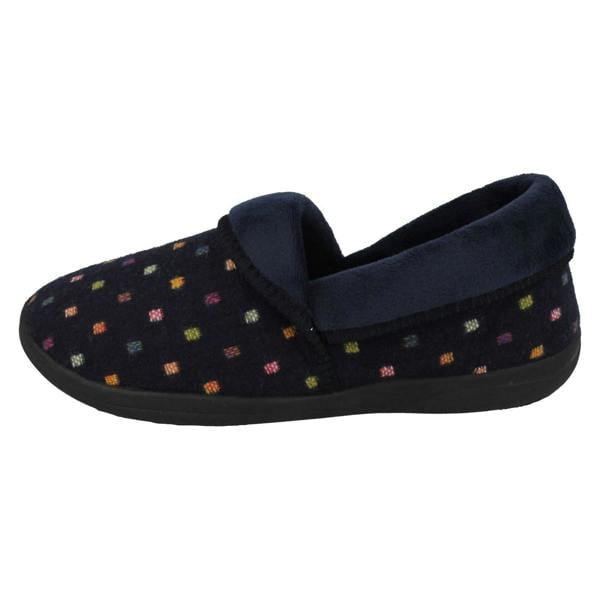 Padders Ladies Padders Wide Fitting Slippers - Mellow