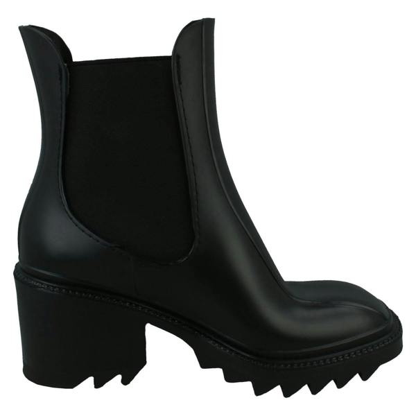 Spot On Ladies Spot On Chunky Heel Ankle Boots X1267