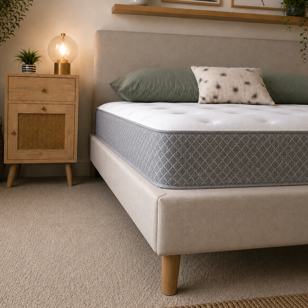 Starlight Beds Nebraska Tufted Hybrid Mattress - Soft Feel Cool Touch Quilted Sleep Surface