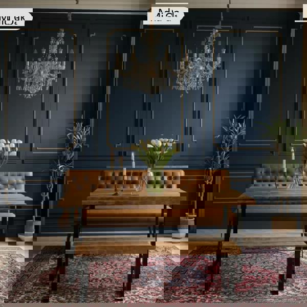 TRL Furniture Rustic Industrial Canadian Timber Dining Table