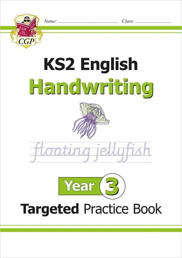 CGP KS2 Year 3 Workbook Bundle – Ages 7-8 (Grammar Punctuation and Spelling, Reading Comprehension, Handwriting, Maths)