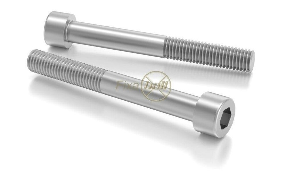 Fixaball M6 Socket Cap Allen Screw Bolt A2/304 Stainless Steel