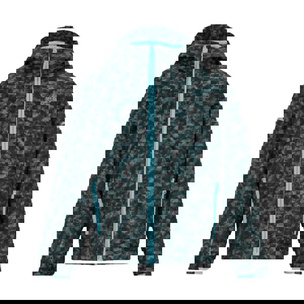 Regatta Childrens/Kids Lever II Camo Waterproof Jacket - China Blue - 