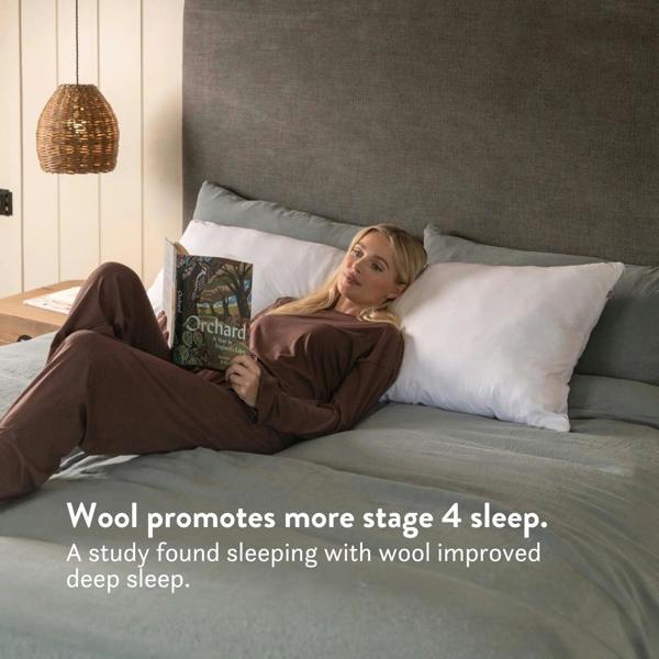 Putnams Wool Body Pillow - Side Sleep & Pregnancy