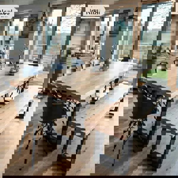 TRL Furniture Elegant Beech Dining Table