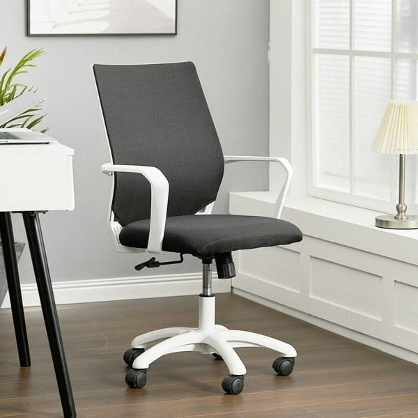 Mesh Adjustment Lumbar Support Back Ergonomic Swivel Office Chair with Wheels Home Office Chairs Living and Home