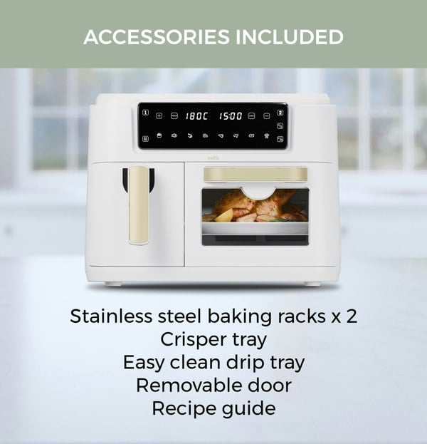 Cello 13-in-1 Airfryer & Home Oven White