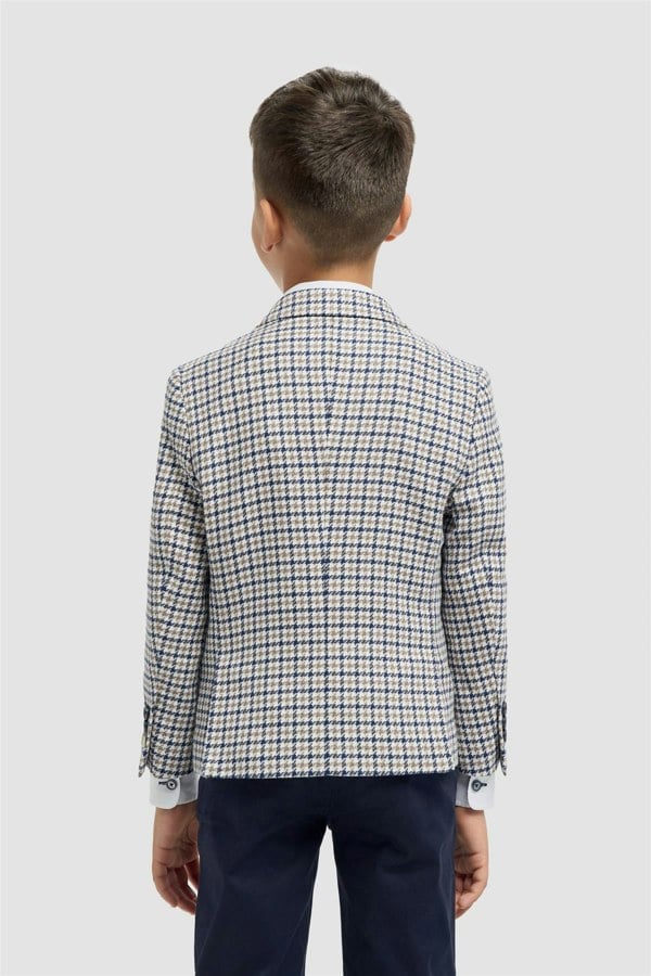 House of Cavani Boys Bartela Beige Blazer