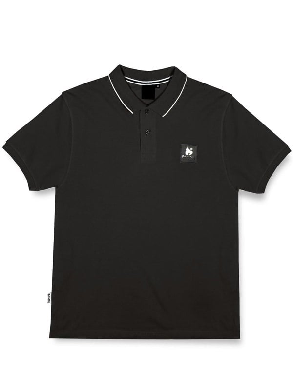 Money Clear Patch Logo Polo Black
