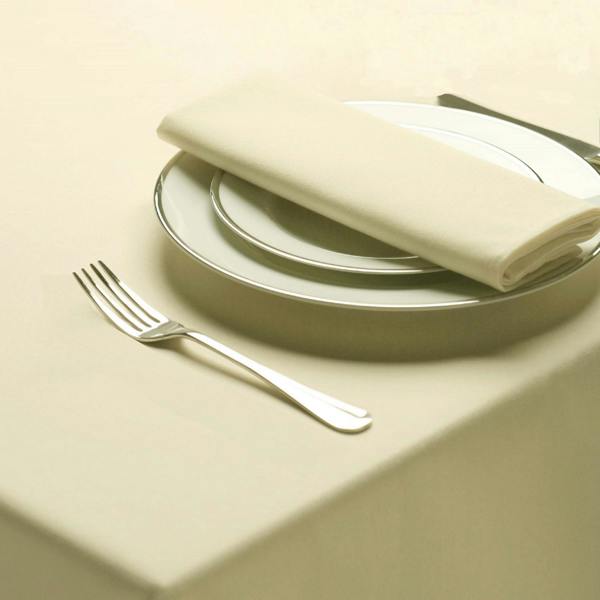 Belledorm Amalfi Round Table Cloth - Ivory