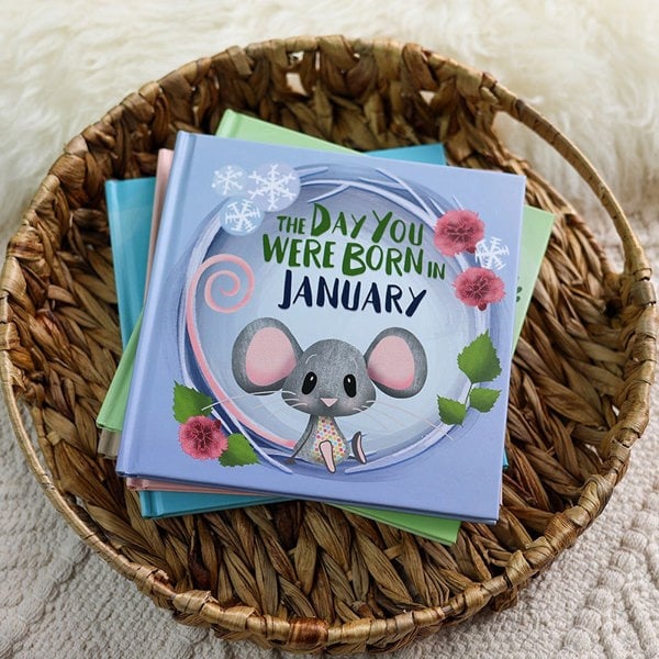 FROM YOU TO ME The Day You Were Born in January Newborn Gift Book