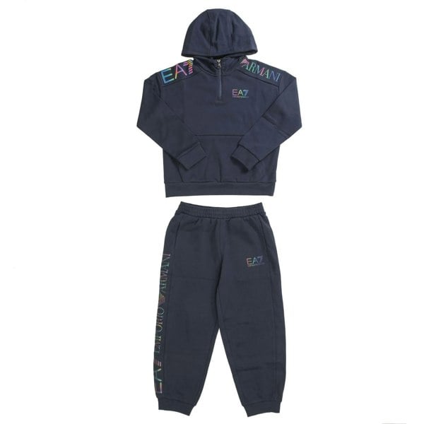 Emporio Armani Boys Series Logo Tracksuit - Navy
