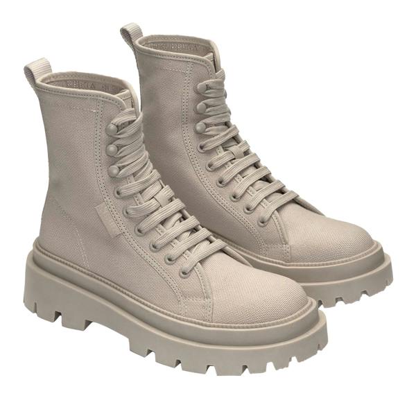 Superga Womens/Ladies 3051 Alpina Apex Shoes - Total Grey Colomba - 