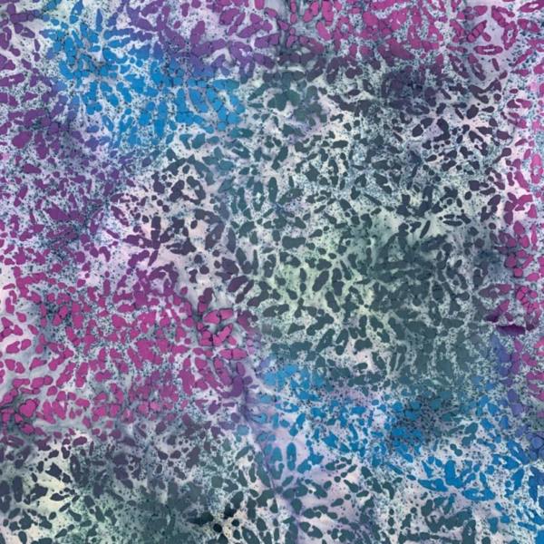 Minerva Cotton Batik Dressmaking & Quilting Fabric per metre, 110cm / 43" Wide - Multicoloured
