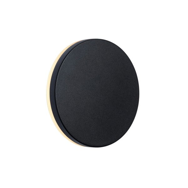 Nordlux Artego Round | Wall light | Black