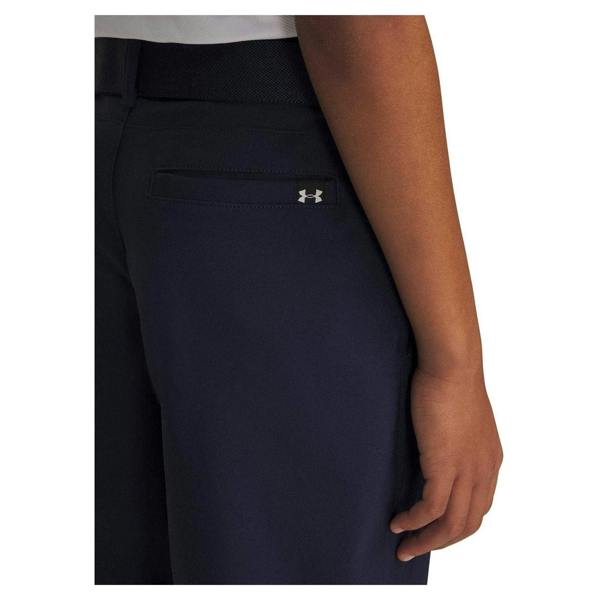 Under Armour Boys Golf Shorts - Navy Blue/Halo Grey - 
