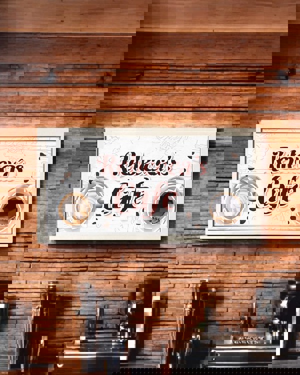 Personalised Wall Art Print - Custom Café Sign in Frame