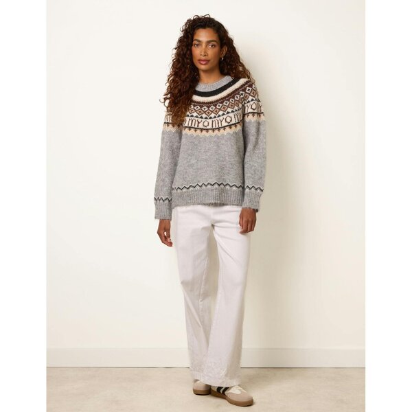 Blue Vanilla Fair Isle Knit Jumper