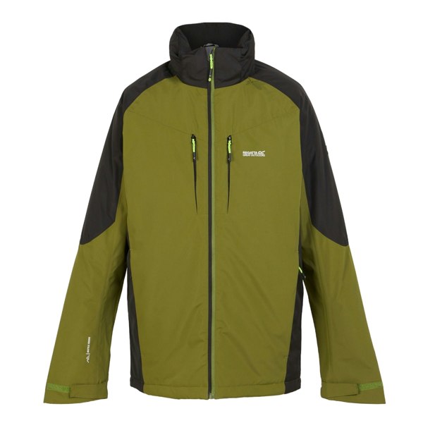 Regatta Mens Calderdale II Winter Waterproof Jacket - Nephrite Green/Black